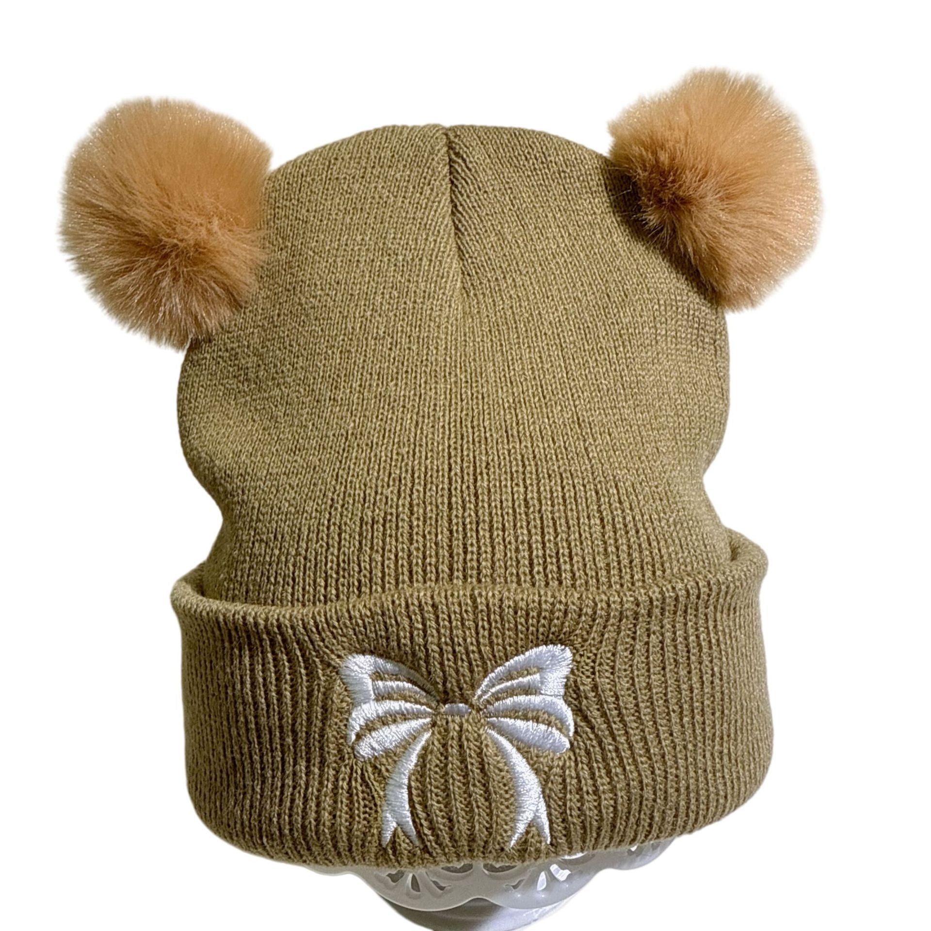 Wholesale Children' s knitted warm beanie hat